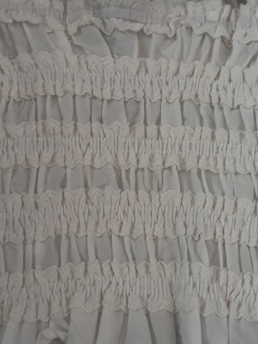 Princess Polly Angelie Cotton Ruched Top - Picture 3 of 4